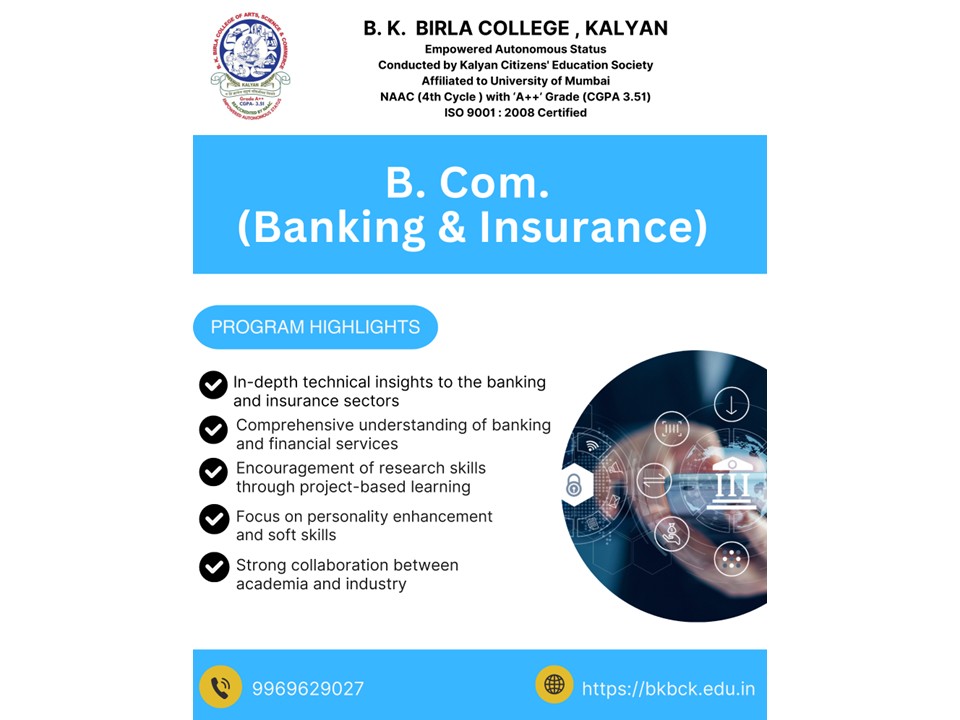 B.K. Birla College of Arts, Science & Commerce, Kalyan