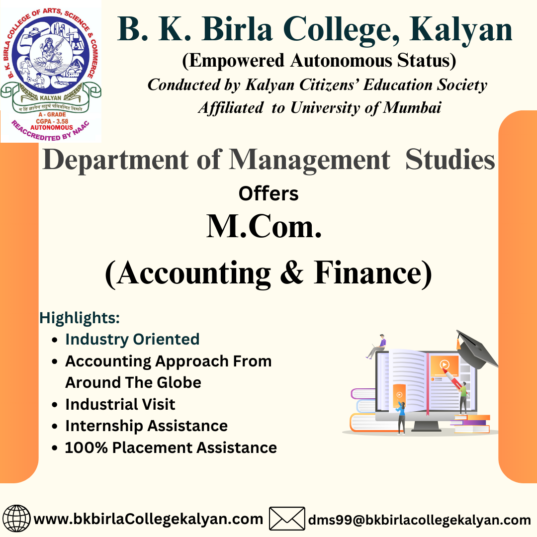 B.K. Birla College of Arts, Science & Commerce, Kalyan