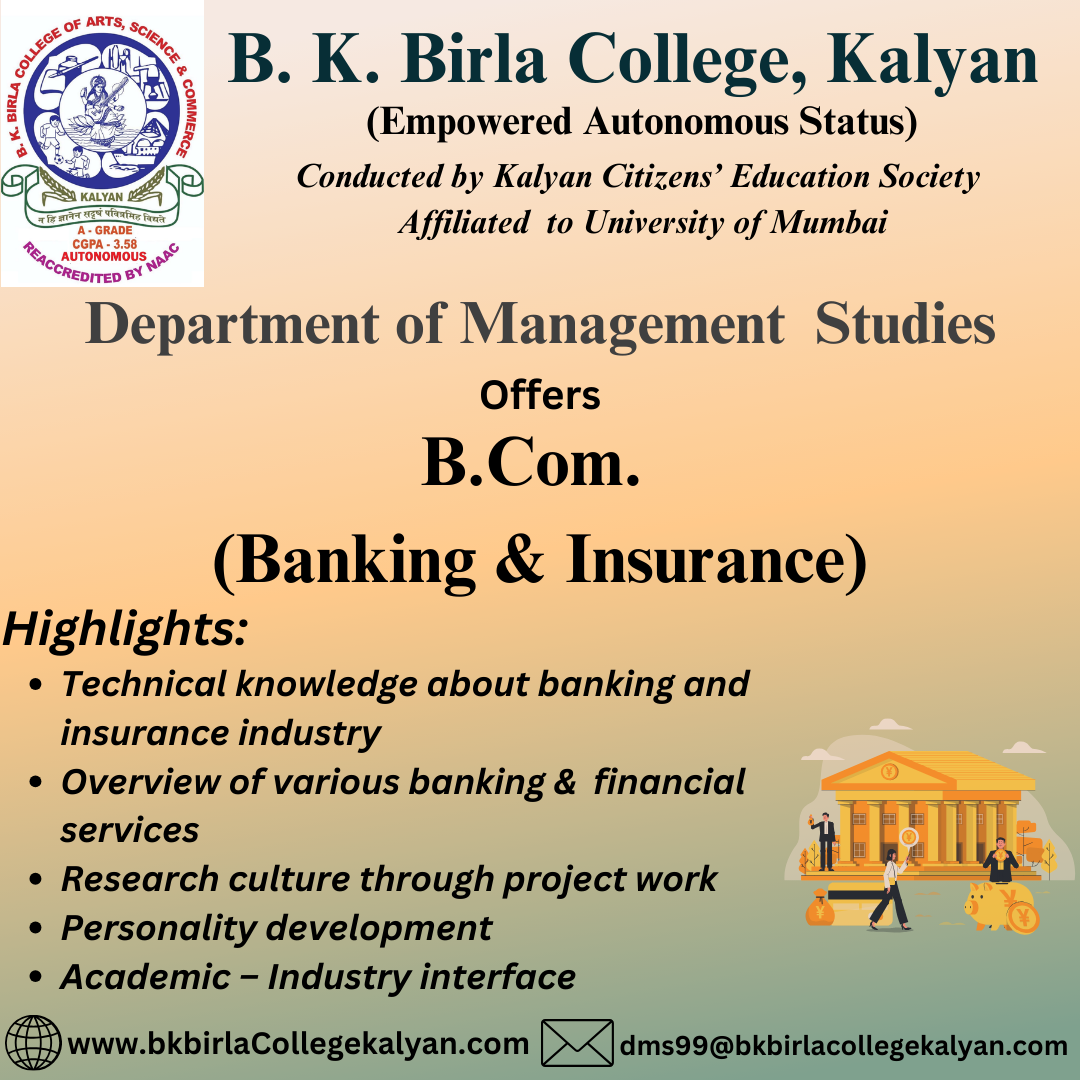 B.K. Birla College of Arts, Science & Commerce, Kalyan