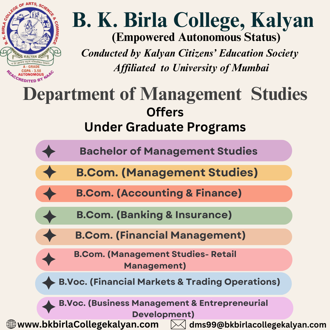 B.K. Birla College of Arts, Science & Commerce, Kalyan